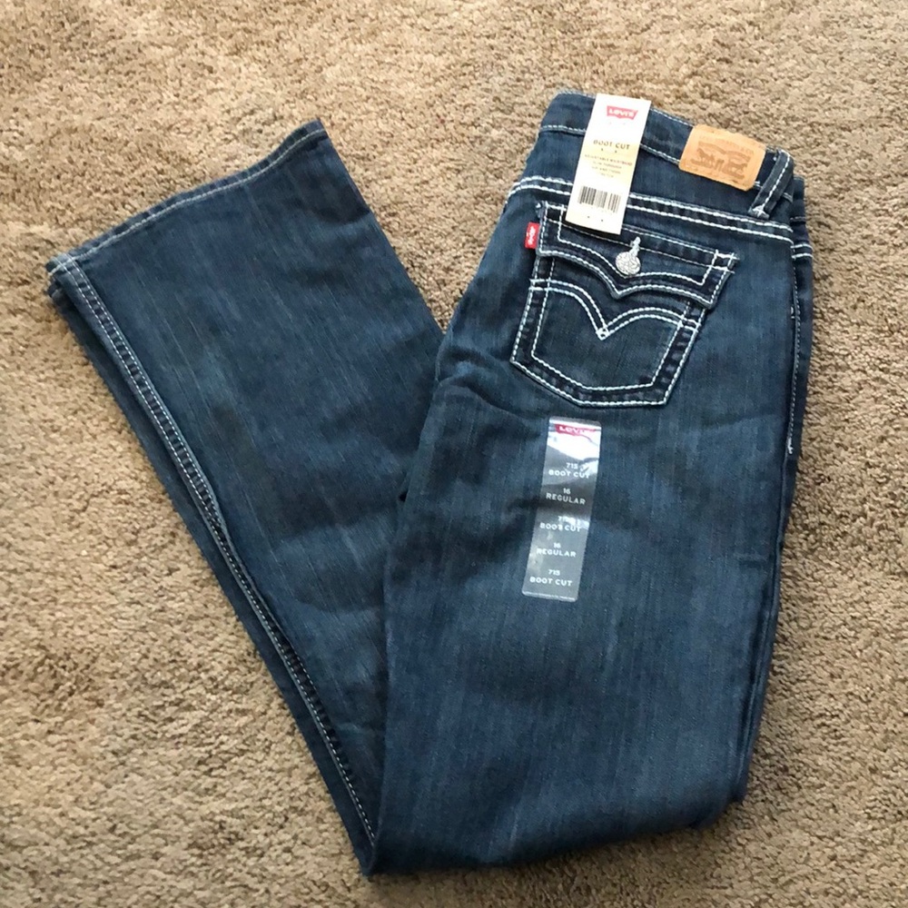 NWT Tags Girl’s Levi Jeans